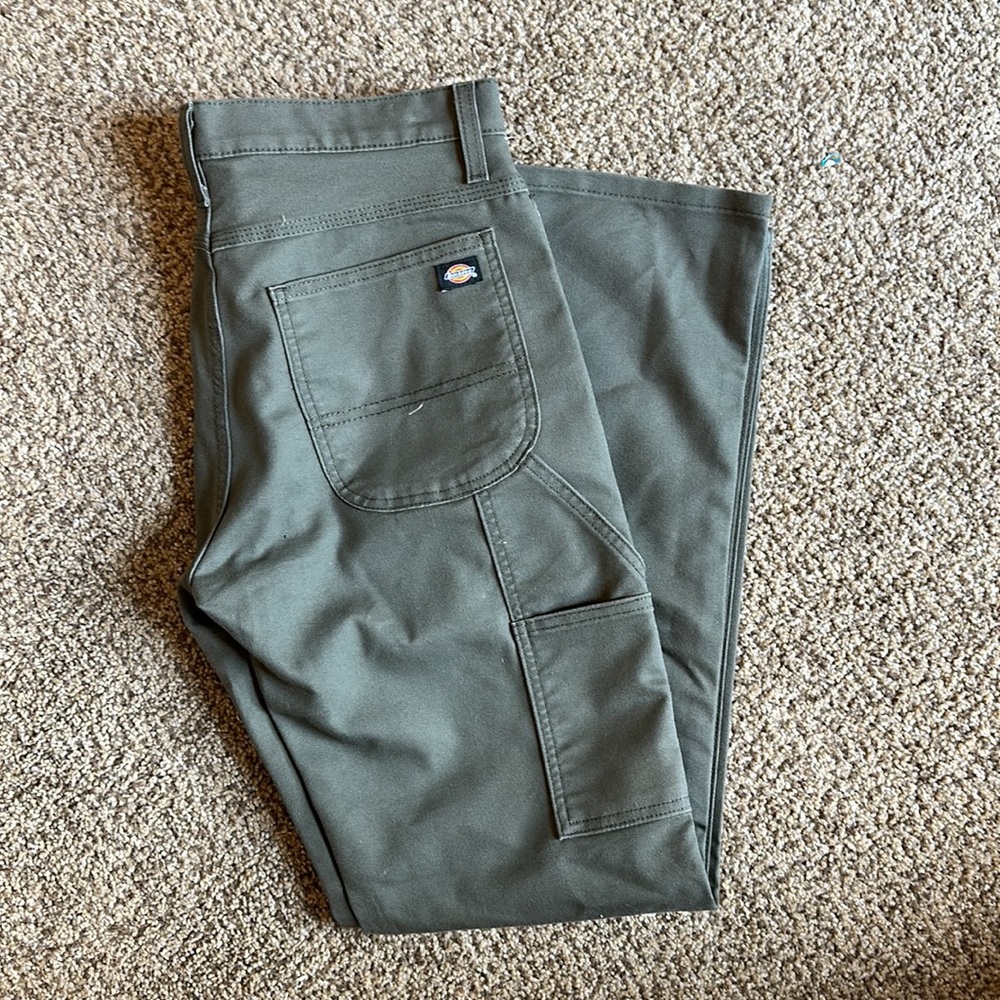Olive Green Dickie Cargo Pants Gem